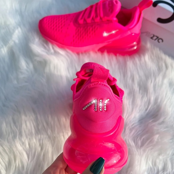Custom nike air max 270 with bling crystals - Picture 2 of 3
